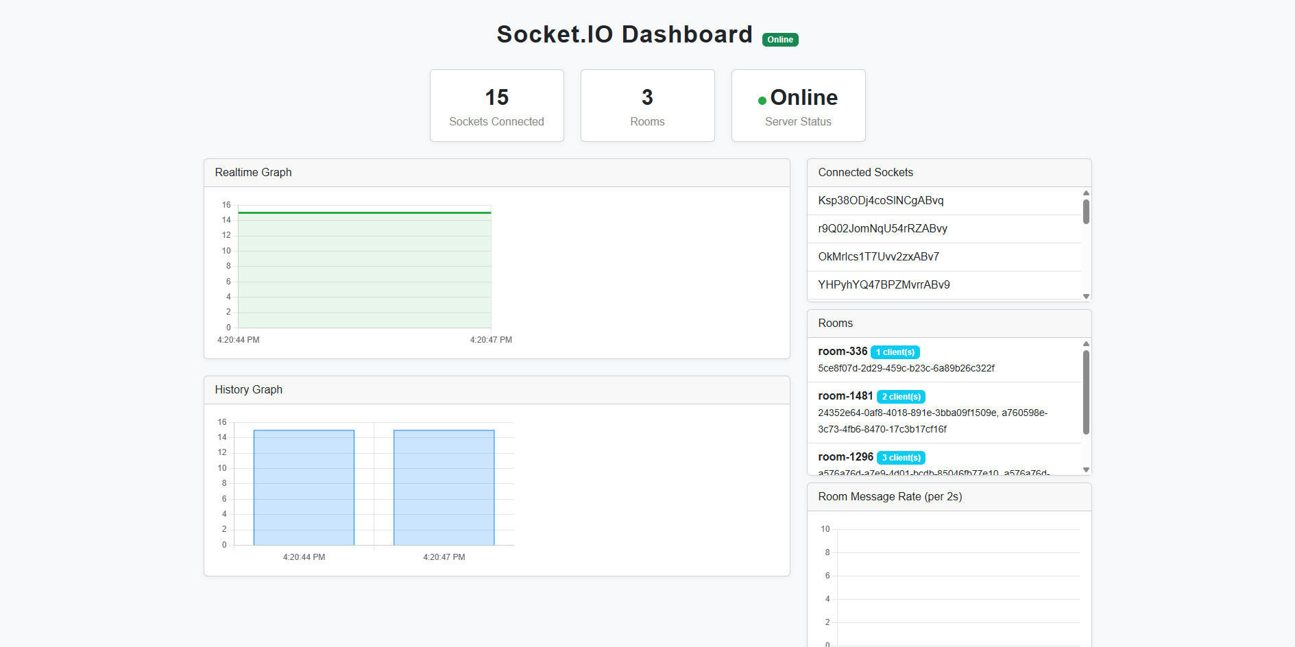 POS Real-time Socket Service